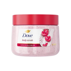 Dove Body Scrub Crushed Cherries and Chia Milk