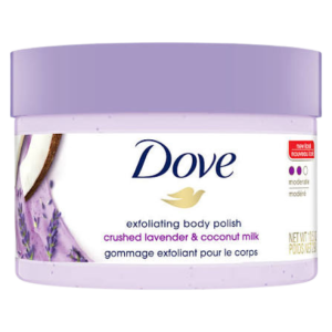 Dove Body Scrub Crushed Lavender and Coconut Milk